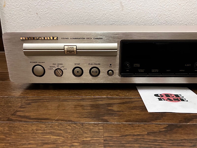 Marantz CM6200 MiniDisc MD CD Recorder Player Good Working Free