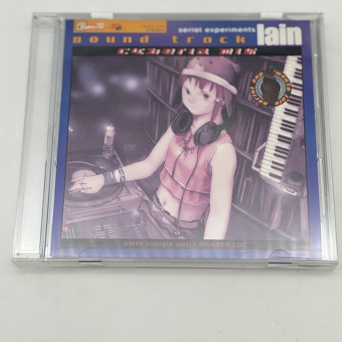 Serial Experiments Lain Cyberia Mix Sound Track CD Japan Import