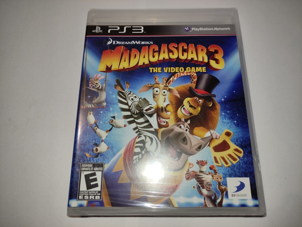 Madagascar 3: The Video Game (PlayStation 3) Brand New Factory