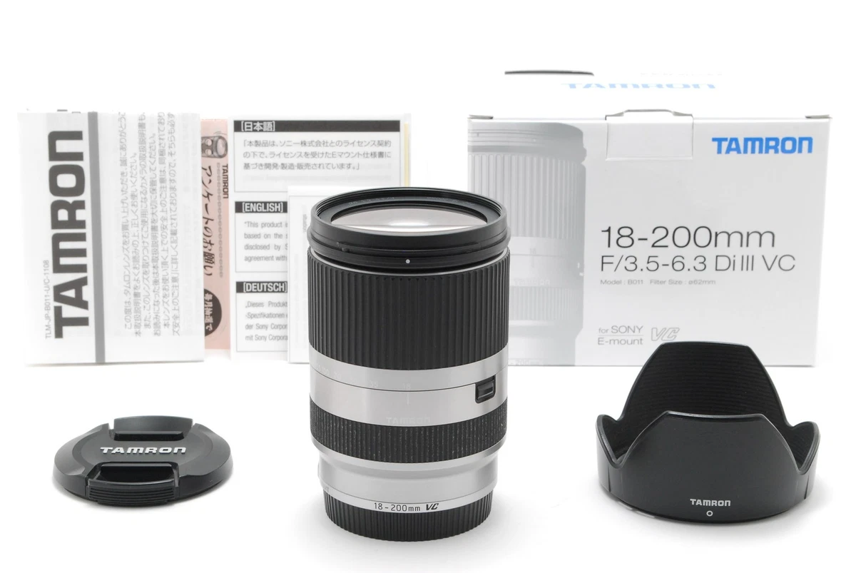 Tamron 18-200mm Focal Camera Lenses for sale | eBay