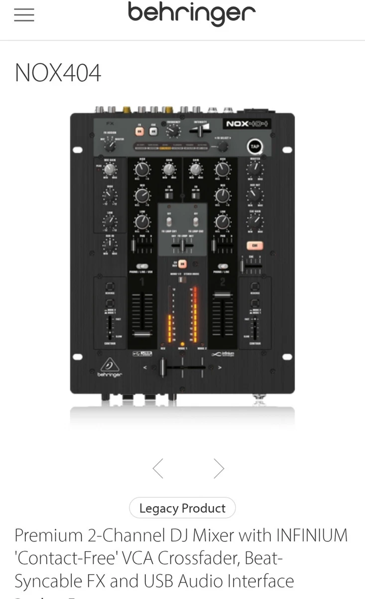 behringer nox404 products for sale | eBay