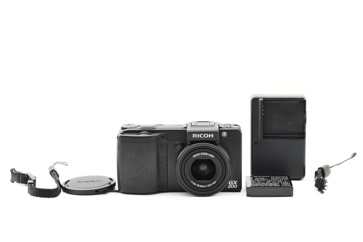 Ricoh GX200 12.1MP Compact Digital Camera Black | eBay