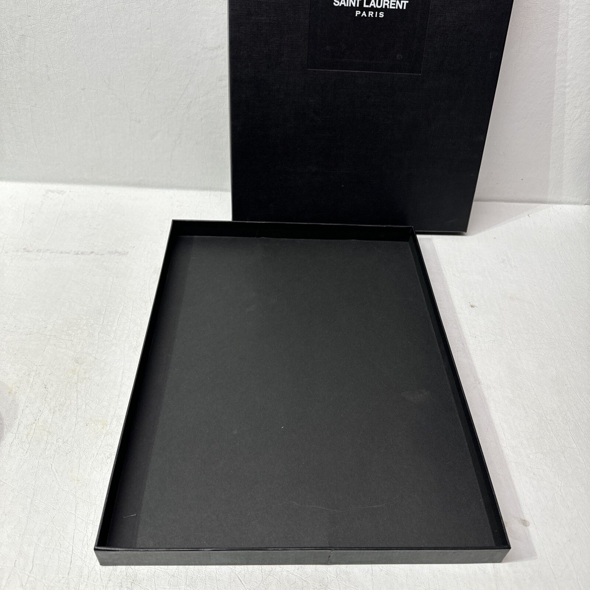 AUTHENTIC SAINT LAURENT PARIS BLACK EMPTY BOX 16”x12”x1.25” | eBay