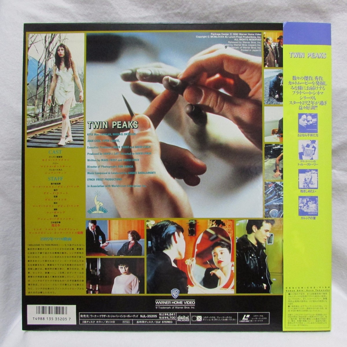 TWIN PEAKS : Introductory chapter - Japanese original Vintage