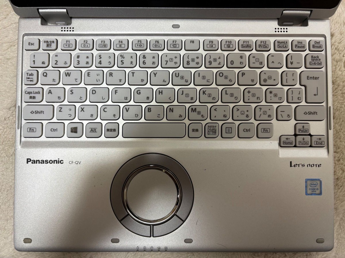 Panasonic Let's note CF-QV8 Core i5-8365U 8GB RAM 256GB SSD 2in1