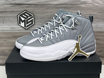 NEW* GS Air Jordan 12 Retro Stealth | Grey White | Multiple Sizes