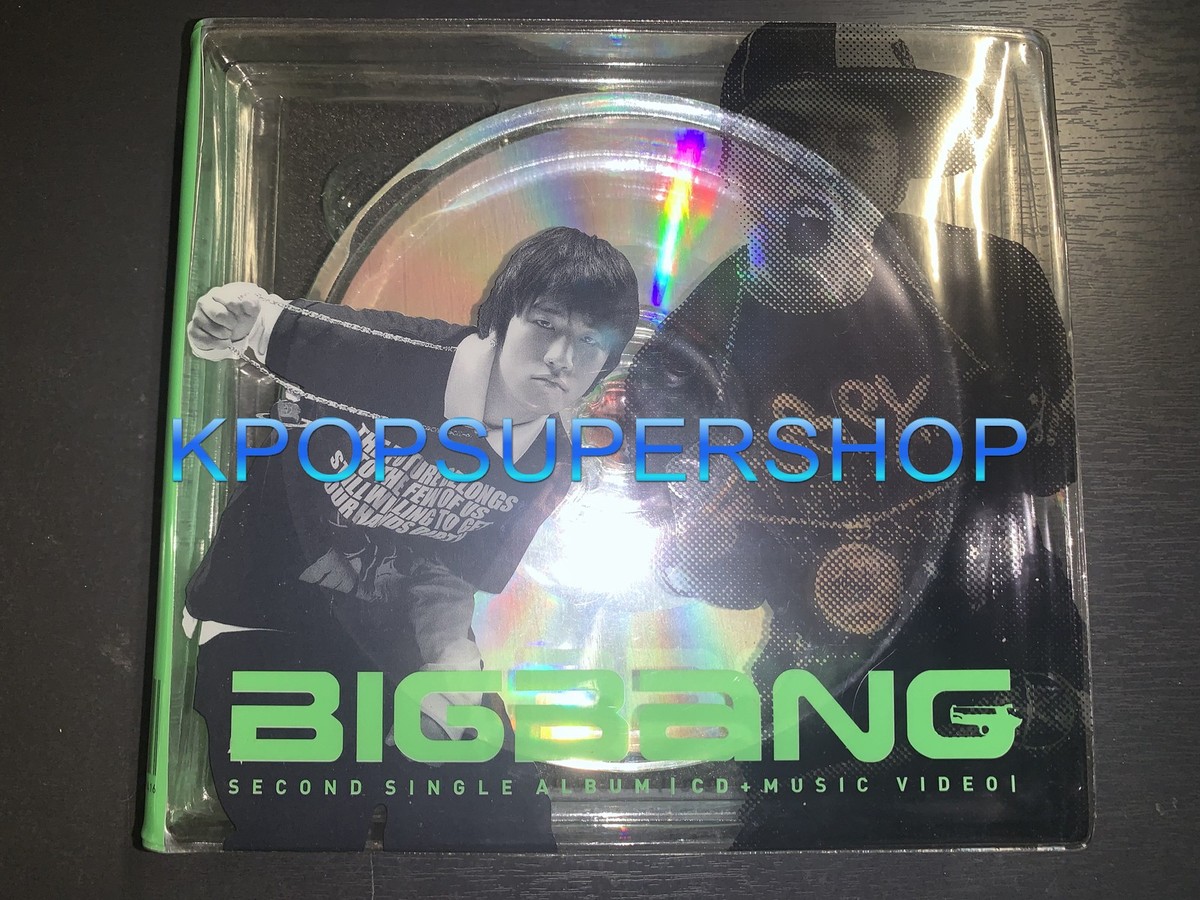BIGBANG 2nd Single Album BIGBANG is V.I.P CD VCD Taeyang Film Good