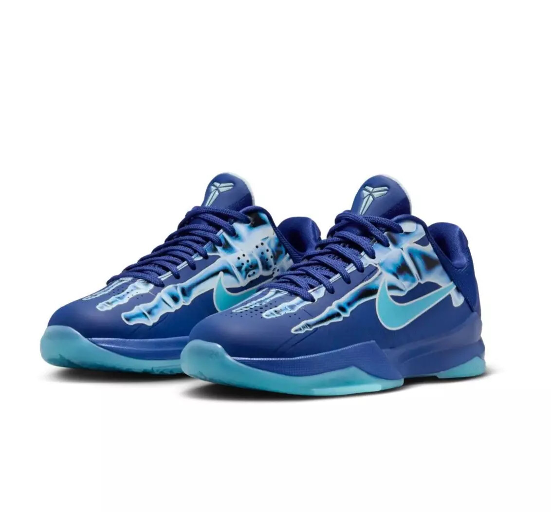 Level SS/New - Nike Kobe 5 GS Blue HM9522-400 Unisex | eBay