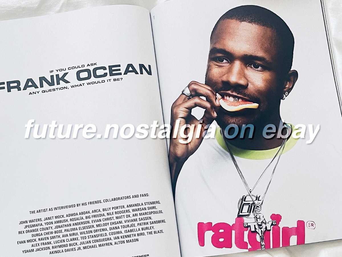 DAZED magazine Summer 2019 FRANK OCEAN Future Archive Edition
