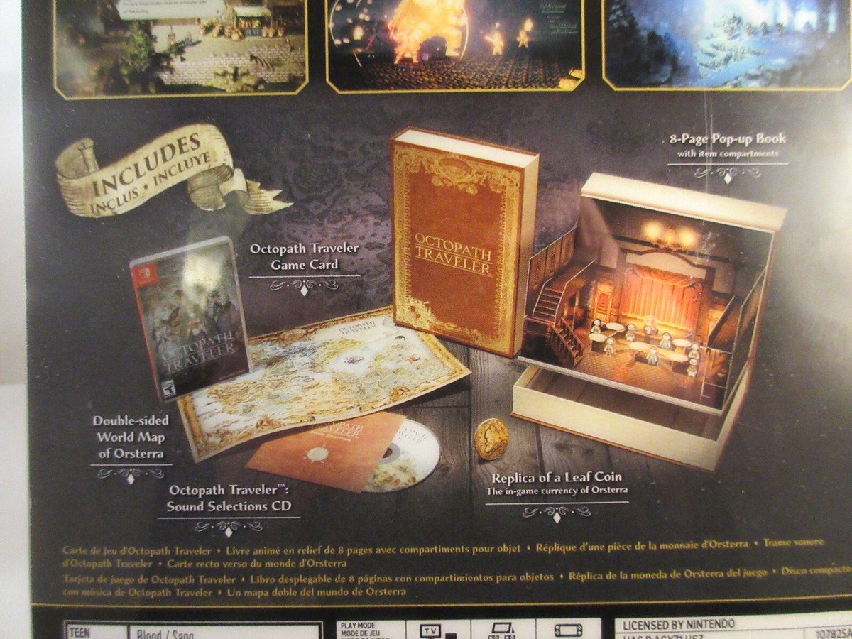 Octopath Traveler - Wayfarer's Edition (Switch, 2018) for sale