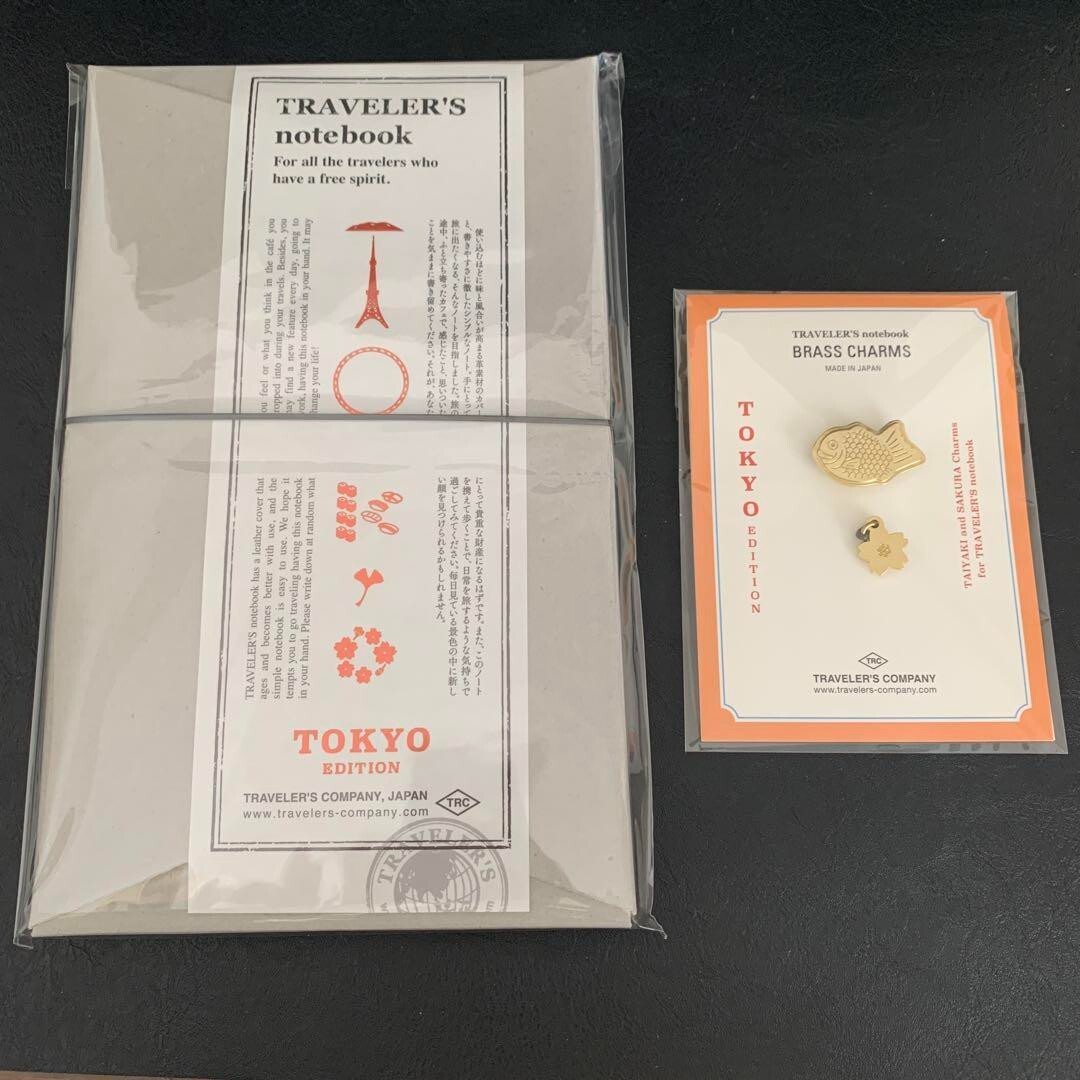 Travelers Company TOKYO EDITION Traveler's NoteBook with Brass