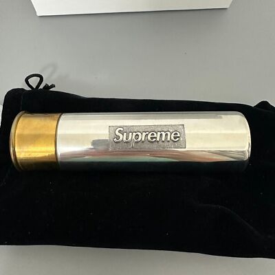 Supreme Shotgun Bullet Cartridge Flask English Pewter Company SS18