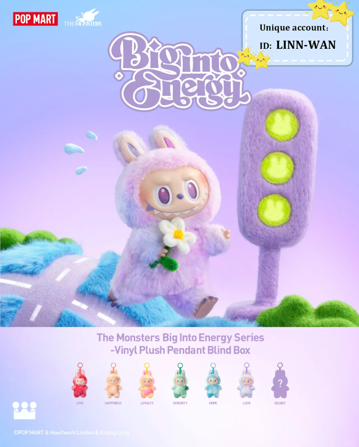 うめ様】【正規品】 ラブブ Big into Energy 新品 シークレット 正規品