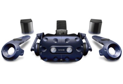 HTC Vive Pro HMD Virtual Reality Headset USB With controller