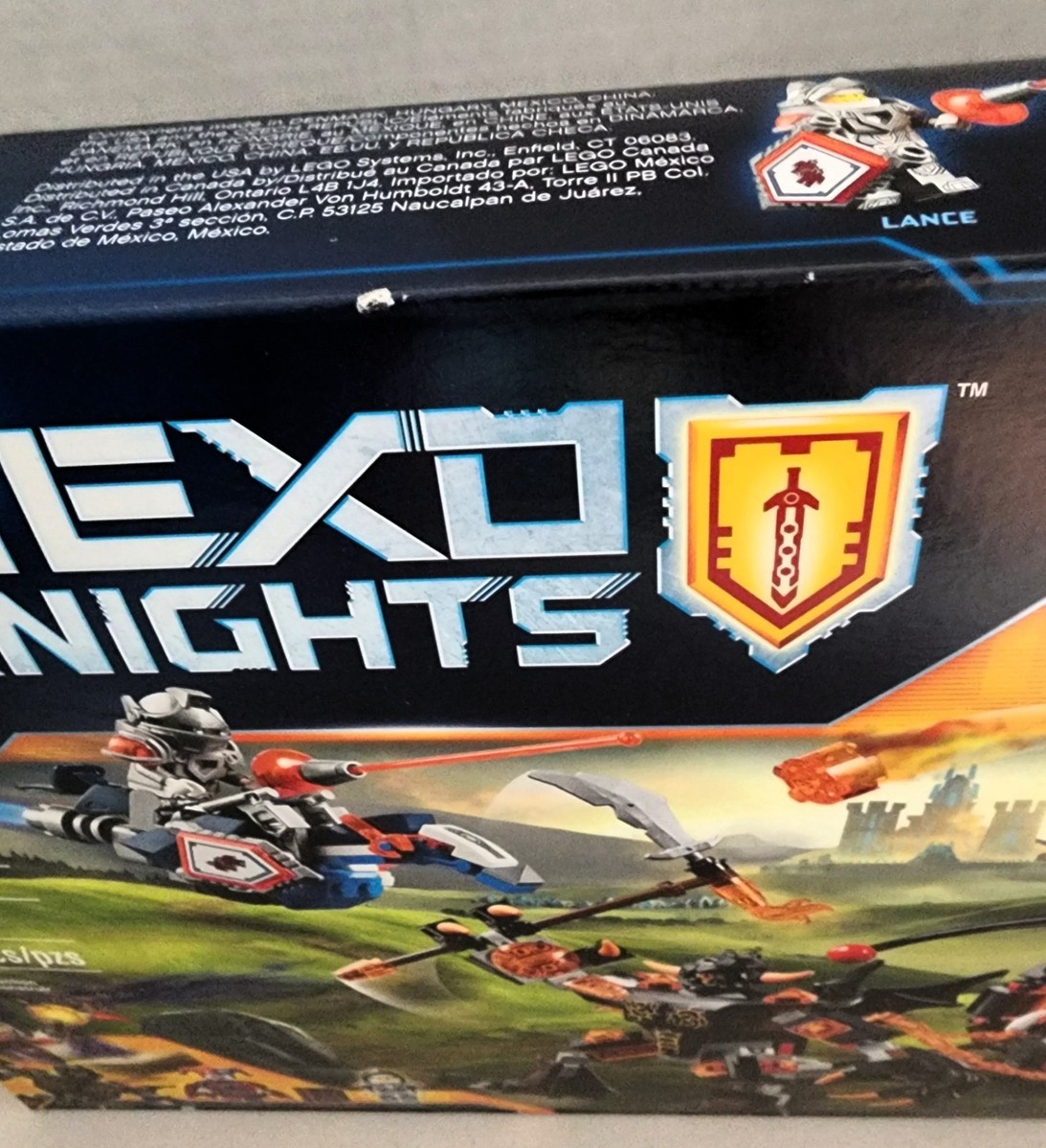 LEGO NEXO KNIGHTS 70316 ~ JESTRO'S EVIL MOBILE ~ NISB Lance Scythe