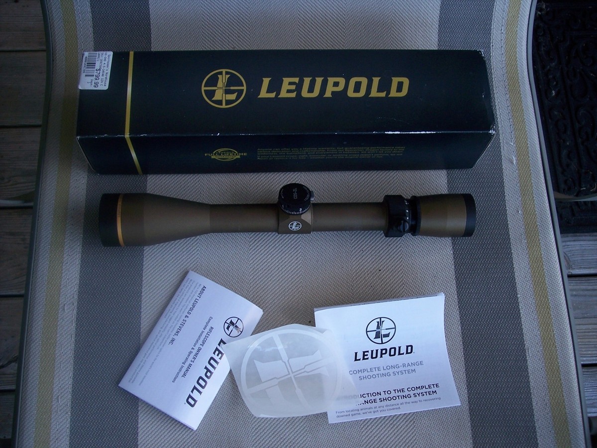 Leupold Burnt Bronze VX-3HD RifleScope 4.5-14X40 CDS ZL 180621