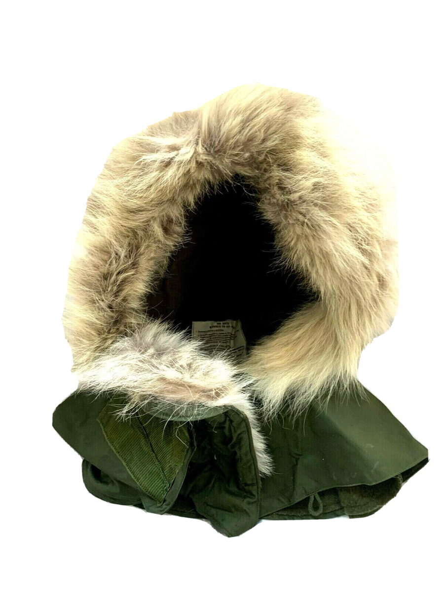 USA M65 FISHTAIL PARKA HOOD Modified COYOTE Real FUR Upgrade NEW