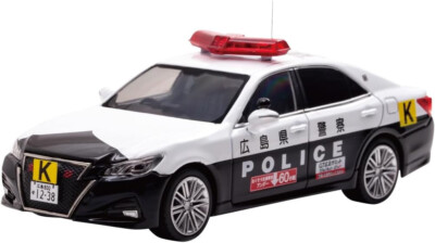 RAI'S 1/43 TOYOTA CROWN ATHLETE (GRS214) 2023 Japan Police Car