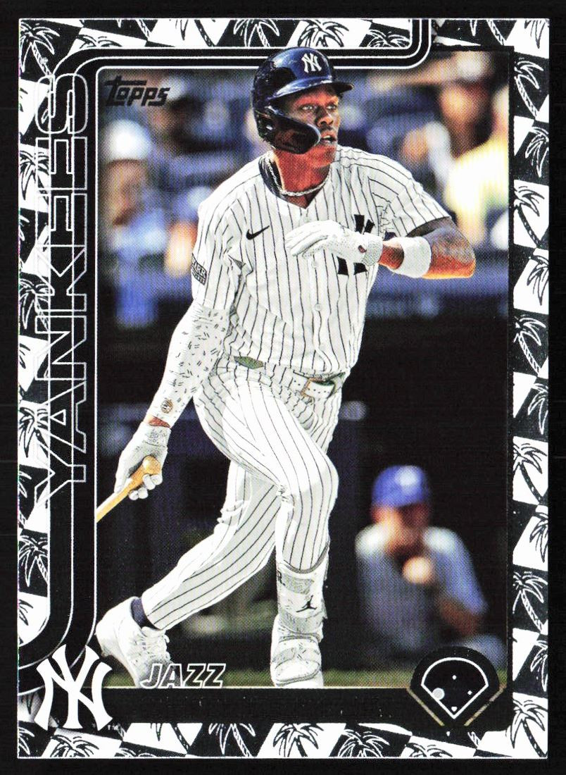 2025 Topps Palm Tree Parrallel Jazz Chisholm Jr. New York Yankees