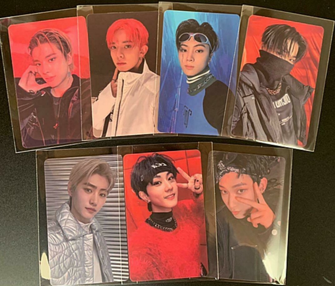 enhypen dimension:answer soundwave lucky draw Official photocard w