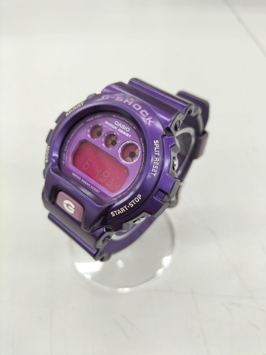 Casio G-Shock DW-6900CC-6JF Purple Digital Crazy Color Watch from