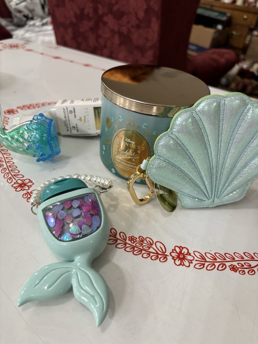 Disney Princess Ariel Bath And Body Works Pocketbac & Wallflower