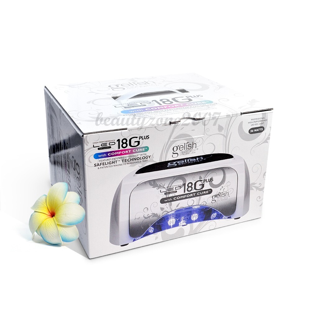 Harmony Gelish 18G PLUS w/ COMFORT Cure LED Nail Lamp | eBay