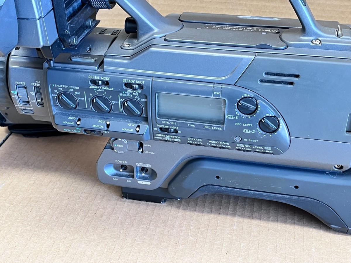 Sony DSR-200 DVCAM Digital Camcorder Super Steady Shot 3CCD | eBay