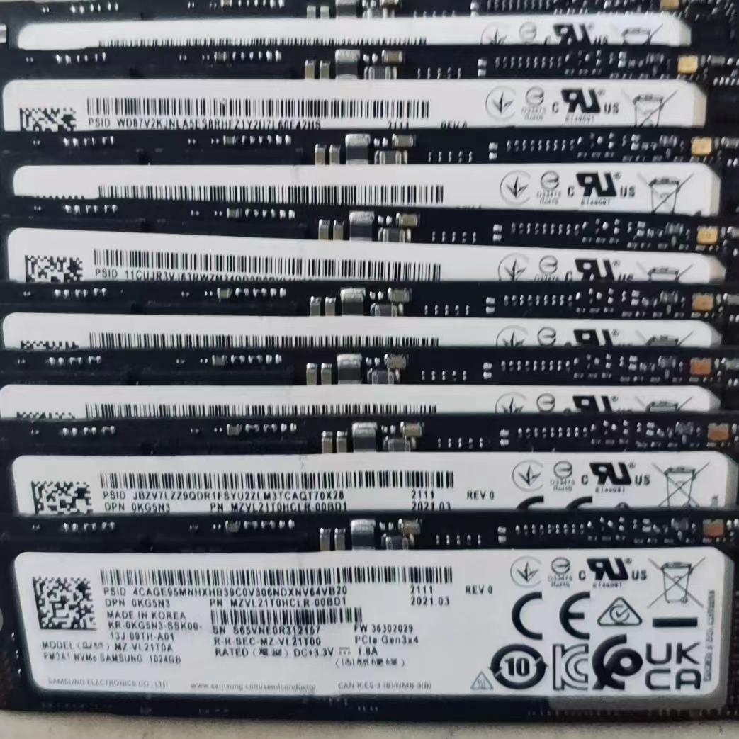 1TB M.2 SAMSUNG SSD PM9A1 PCIe NVME SSD MZVL21T0HCLR MZ-VL21T0A