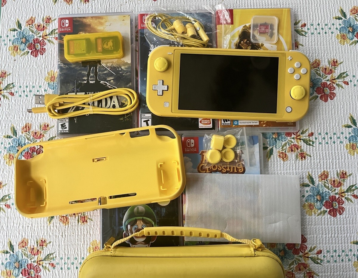Nintendo Switch Lite Yellow Handheld Console for sale online | eBay