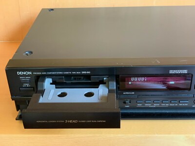 DENON DRS-810 STEREO CASSETTE TAPE DECK~EXCELLENT RARE VINTAGE
