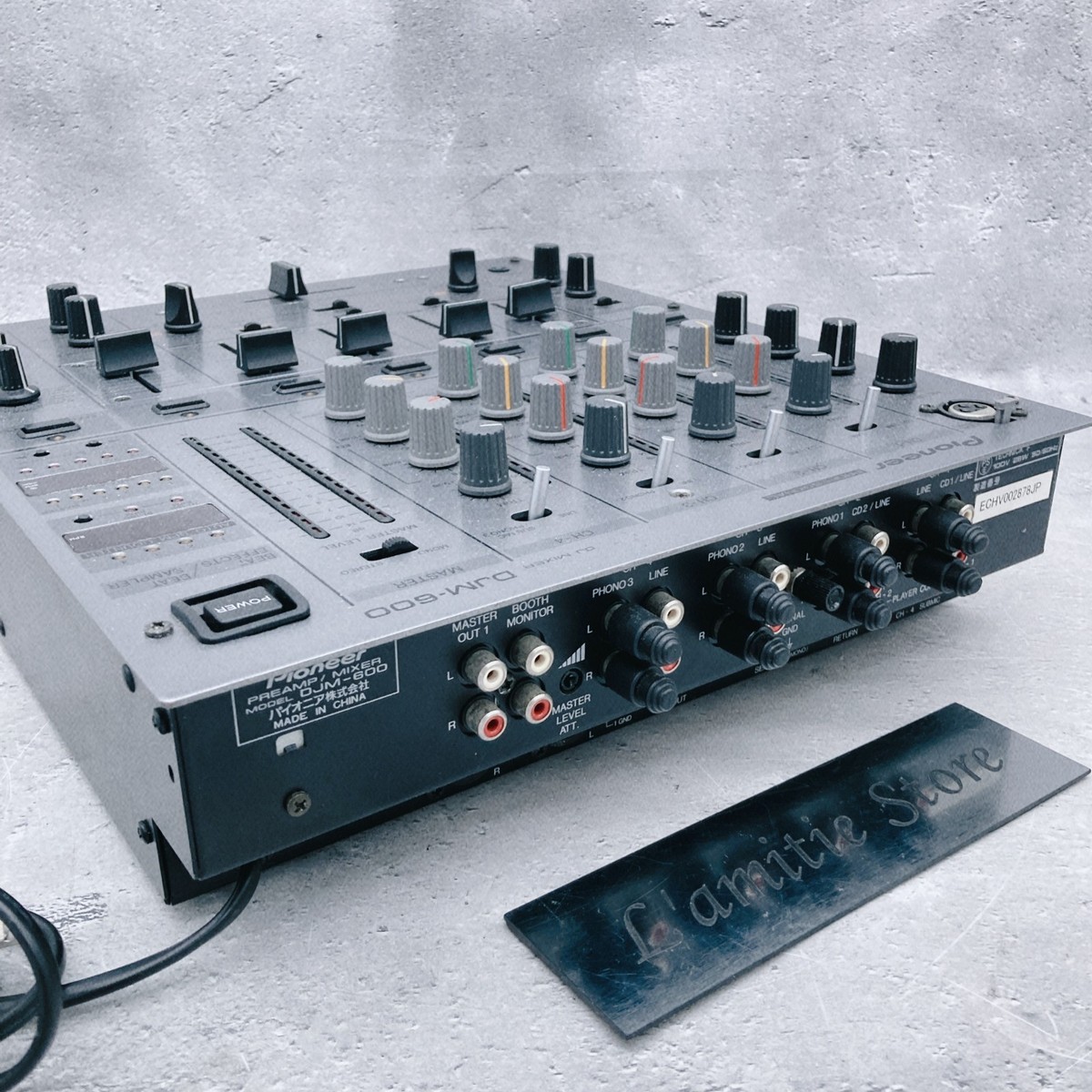 Pioneer DJM-600 Silver Professional DJ Mixer 4-Channel 4ch DJM600