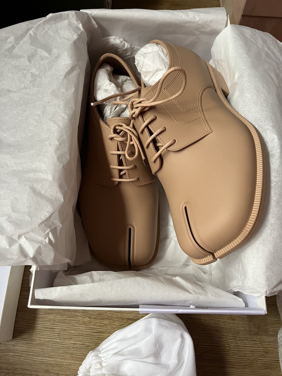 Maison Margiela Nude Tabi Lace up Brogues Size 37. | eBay