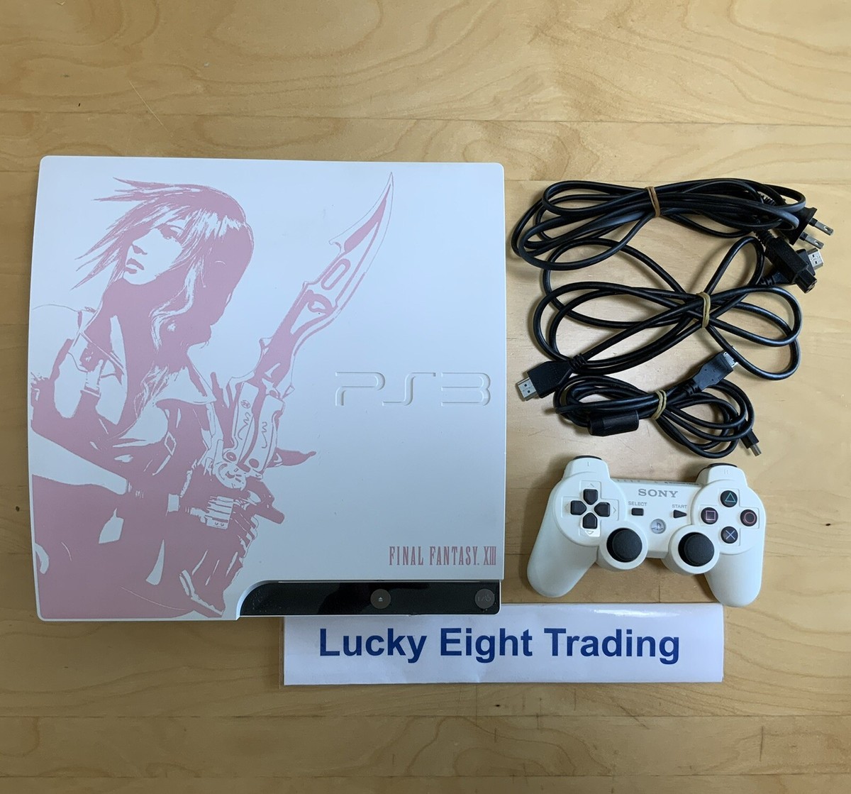 PS3 FINAL FANTASY XIII LIGHTNING EDITION Console Full Accessories