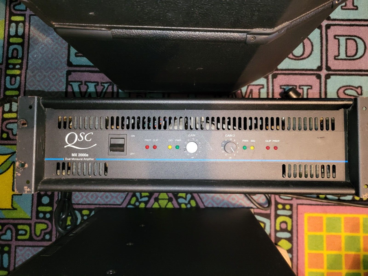 QSC MX 2000a Amp | eBay