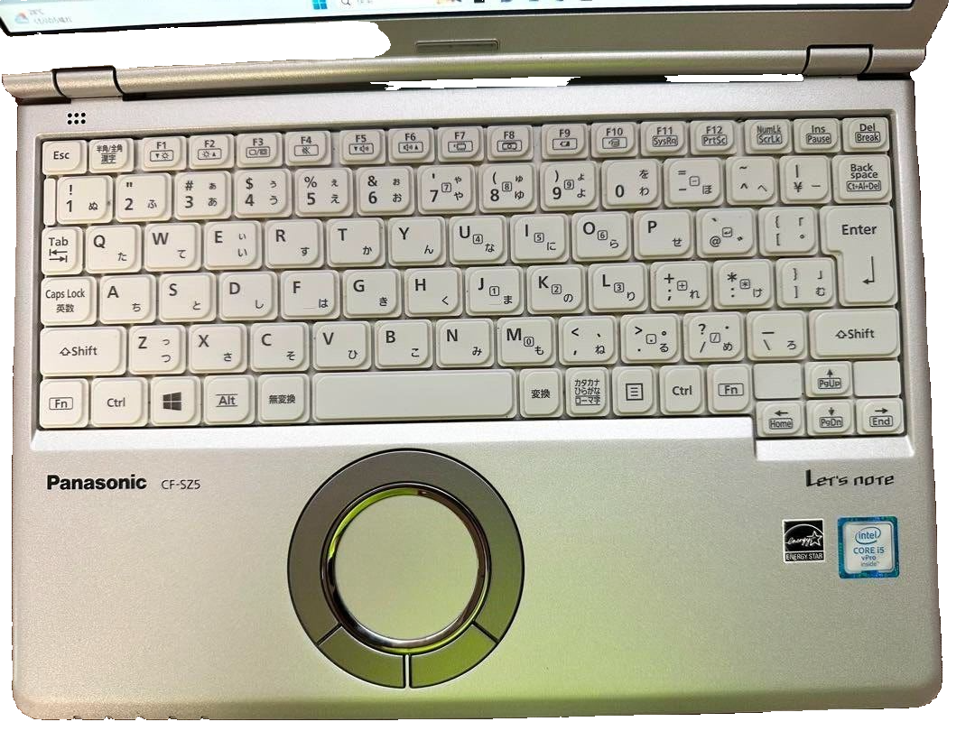 Panasonic CF-SZ5 Core i5 - 6300U 2.4GHz 12.1in Laptop Silver Good