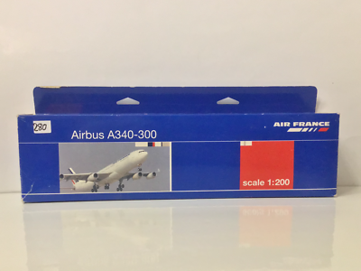 Hogan 1:200 AIR FRANCE Airbus 340-300 Reg# F-GLZU / PLZ READ | eBay