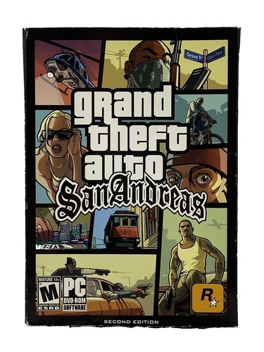 Grand Theft Auto: San Andreas Second Edition (PC, 2005) Poster