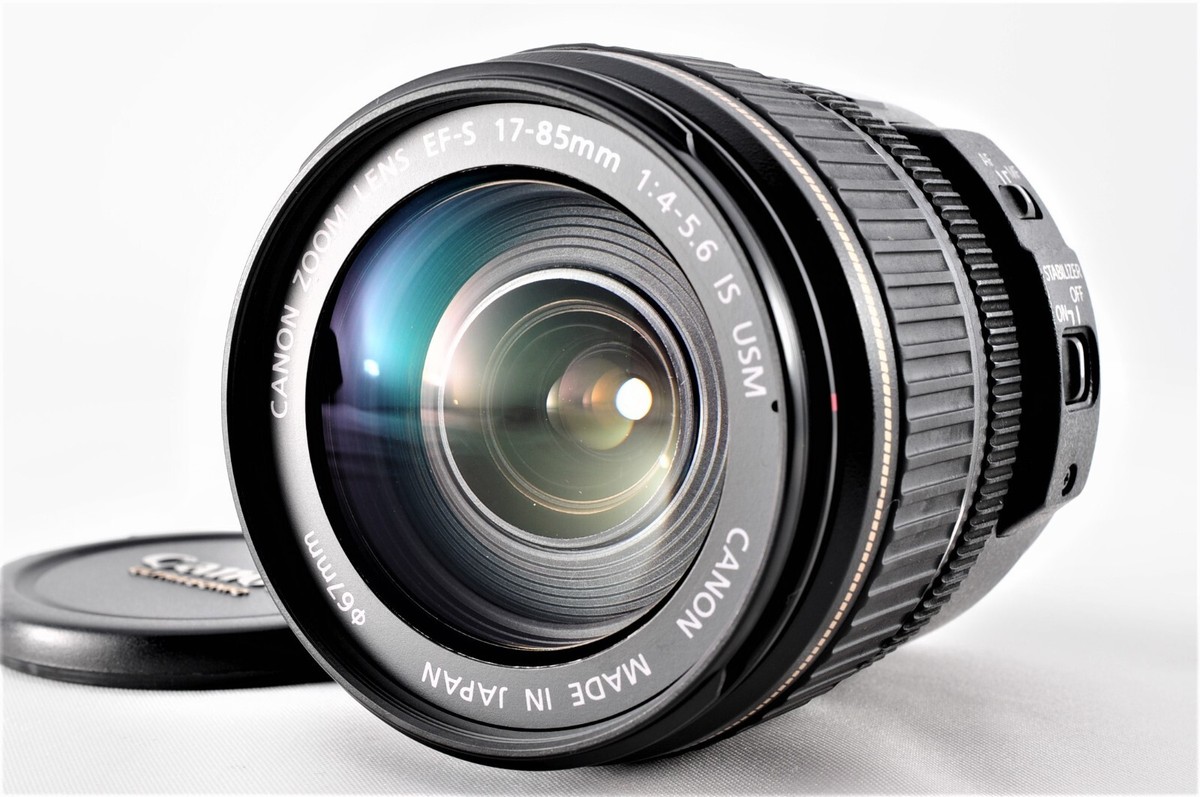 Excellent+++++} Canon EF-S 17-85mm f/4-5.6 IS USM Zoom Lens From
