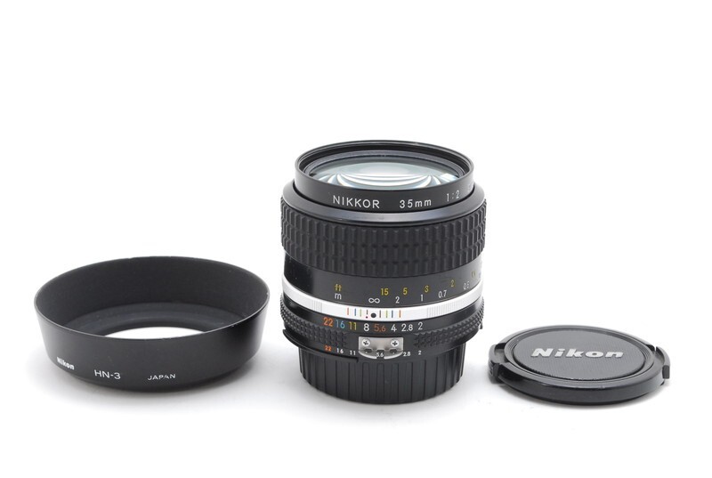 MINT] Nikon NIKKOR AI-S 35mm F2 f/2 made in Japan Bright Wide