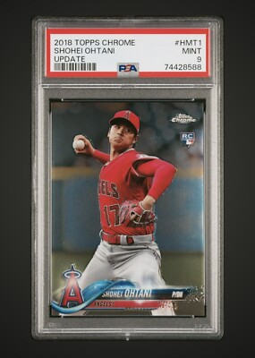 2018 Topps Chrome Update Shohei Ohtani PSA 9 MINT Rookie RC | eBay