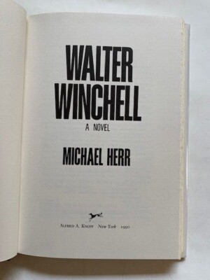 希少 Walter Winchell by Michael Herr Walter Winchell: Michael Herr