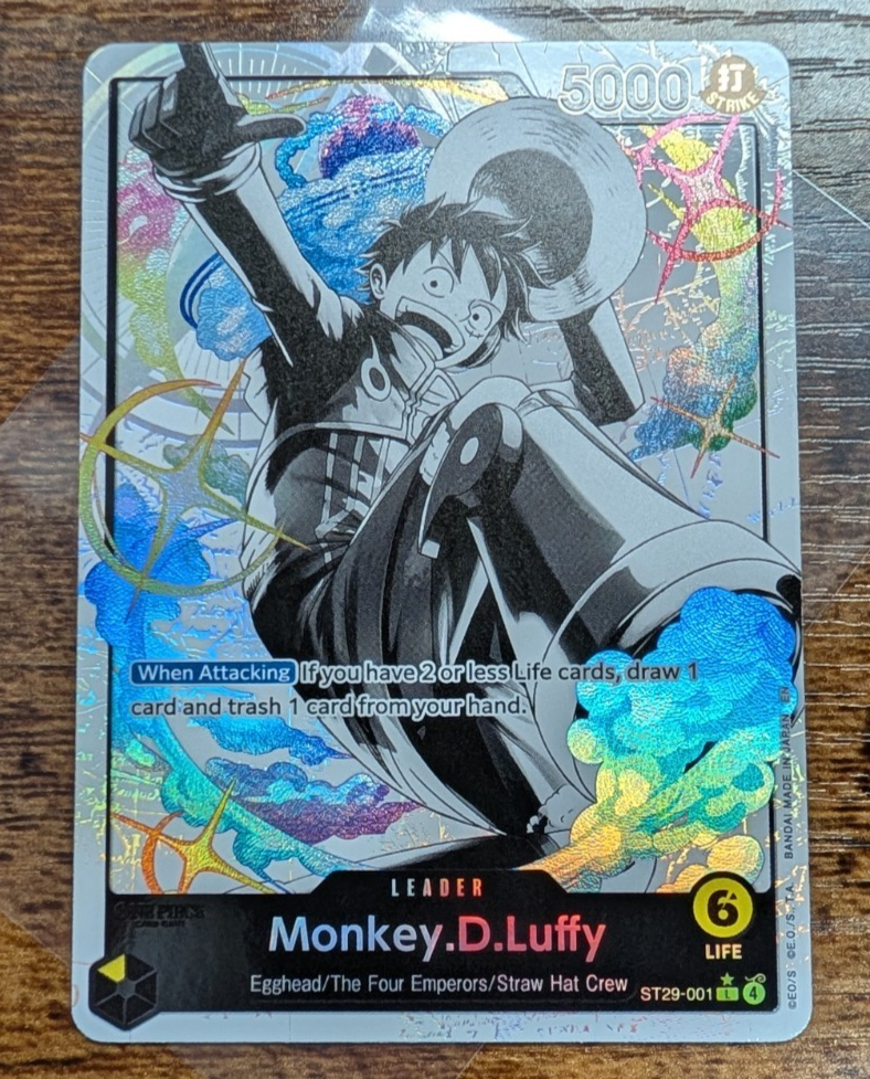 Monkey D Luffy ST29-001 Parallel Starter Deck Promo Leader One