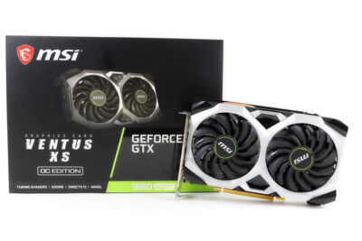 MSI GeForce GTX 1660 SUPER Ventus XS OC GPU w/Box | 1yr Warranty