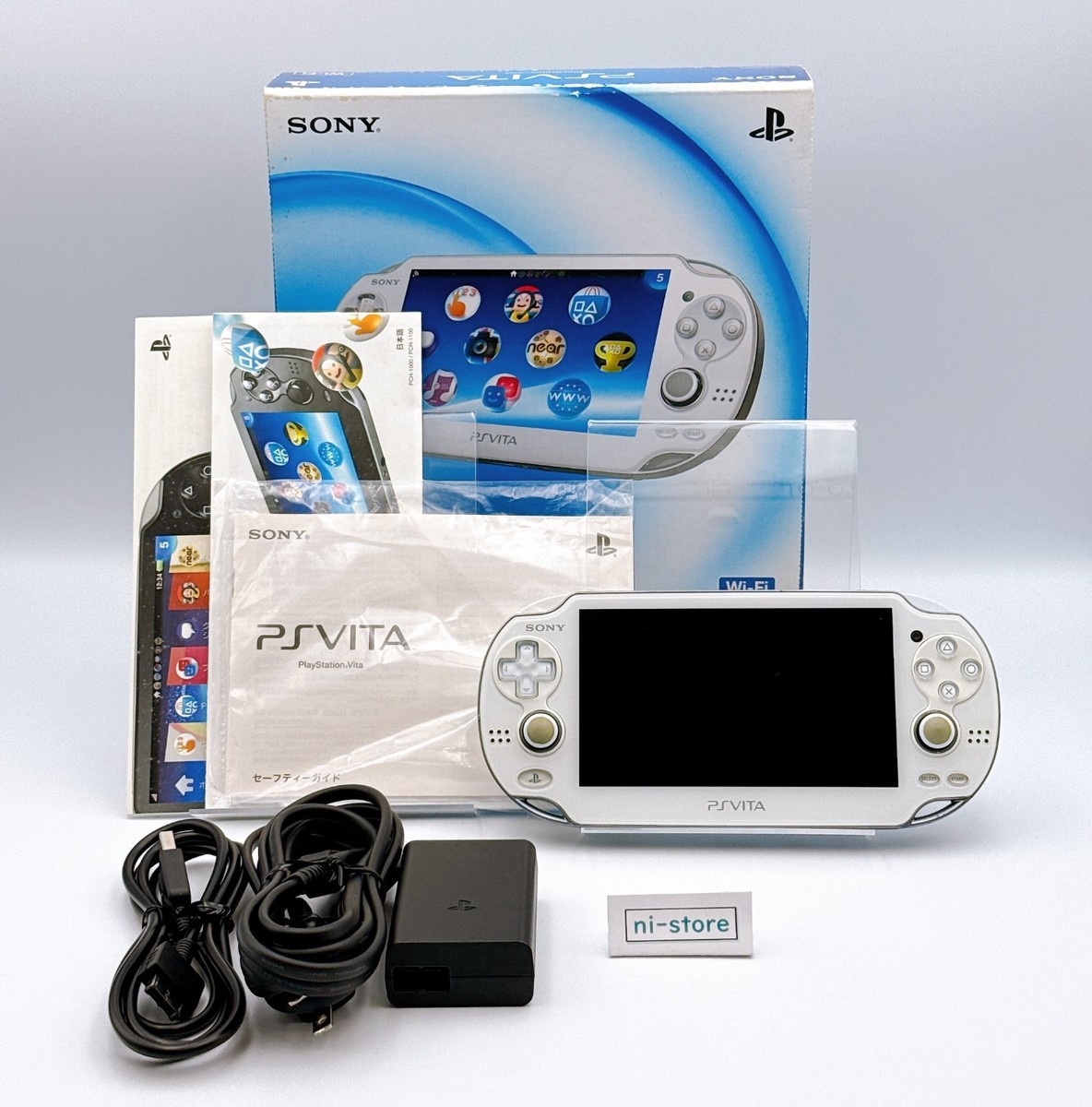 美品】 PS Vita 本体のみ Wi-Fiモデル PCH-1000 ブラック Vita