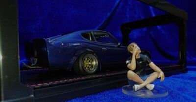 1/18 Ignition Model LB Works Nissan Fairlady Z S30 Blue w/ Box