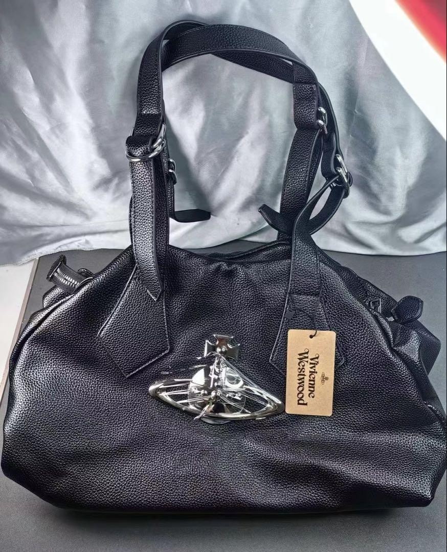 Vivienne Westwood Boston Bag Big Tote Leather New From Japan | eBay