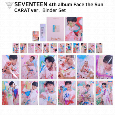 SEVENTEEN 4th Album Face the Sun ver. Carat Binder Photocard CD