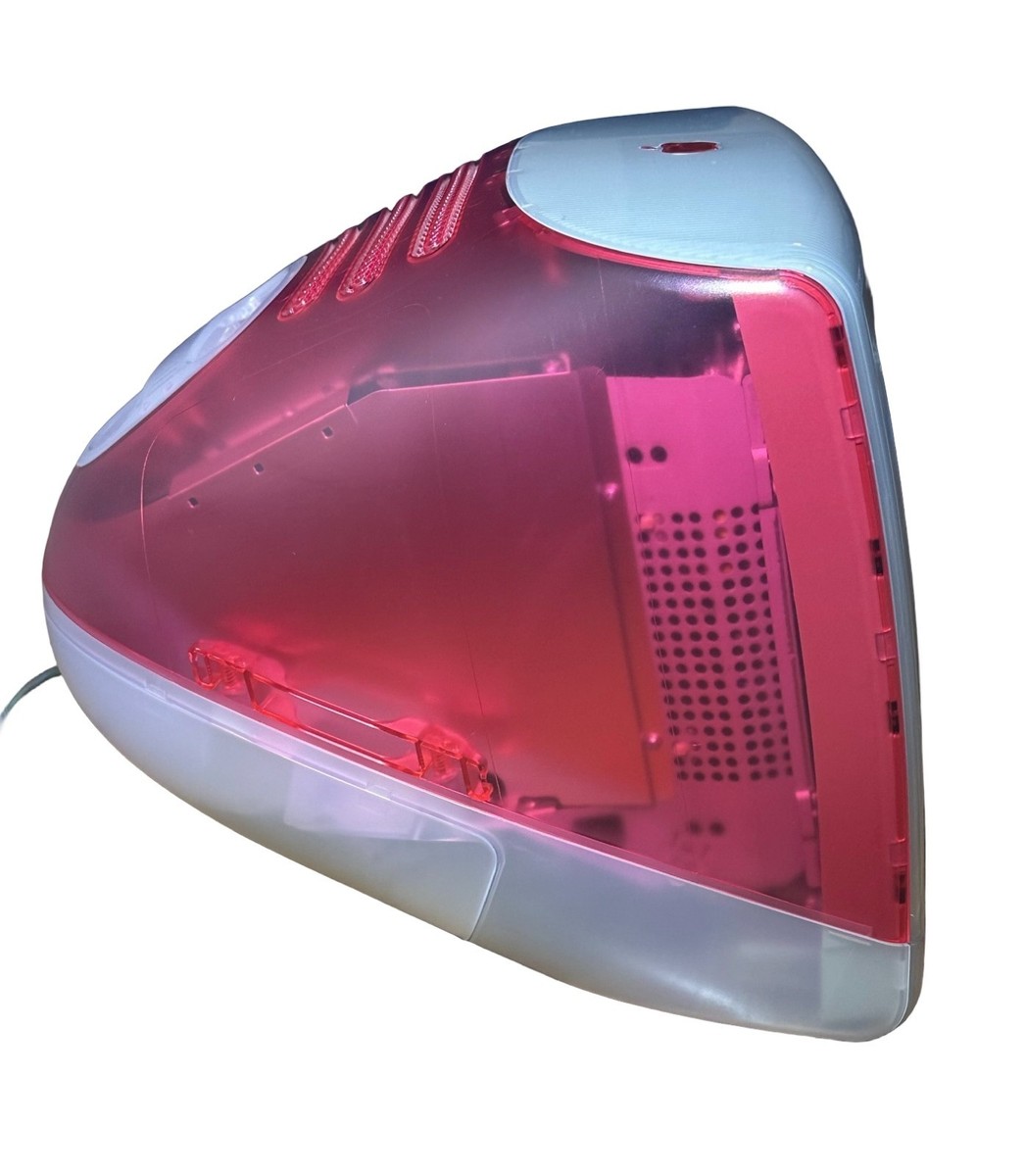 Apple iMac G3 Strawberry - 333MHz 512MB RAM 64GB SSD | OS 9 - OS X