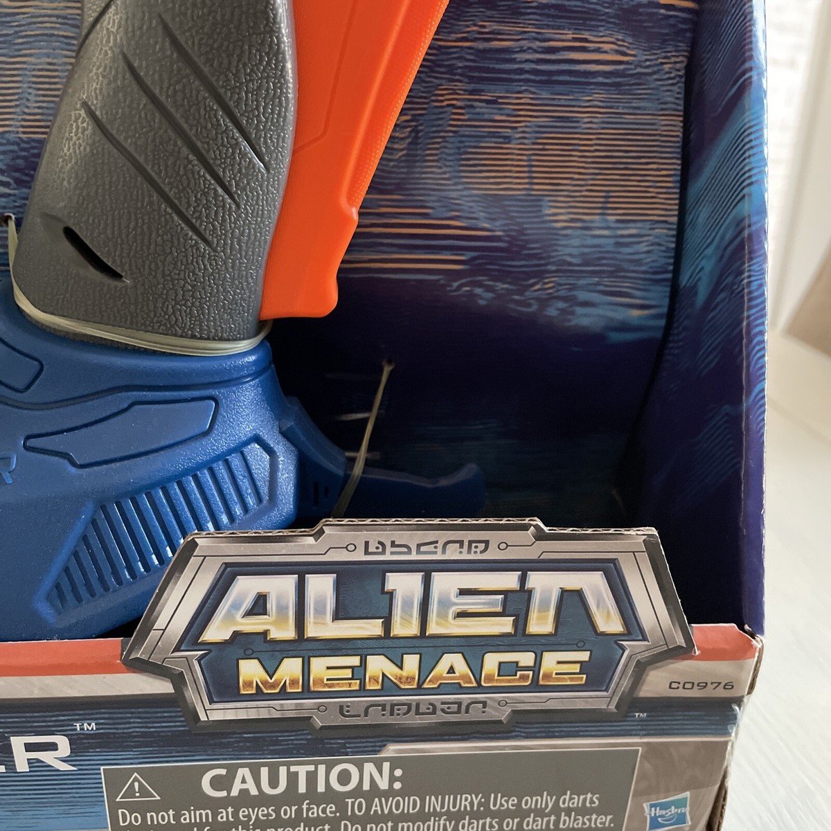 NERF Alien Menace Voidcaster Foam Dart Blaster 